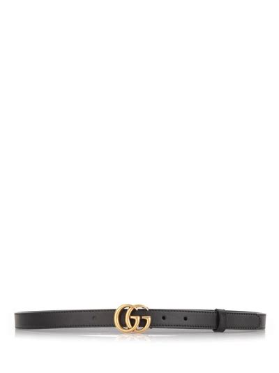 Gucci marmont skinny belt